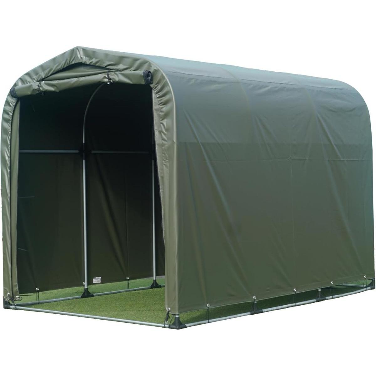 南榮工業 サイクルハウス 3台用 ARMY 日本製 自転車用物置 自転車置き場 アウトドア バイク テント サイクルポート 物置 エクステリア 南栄