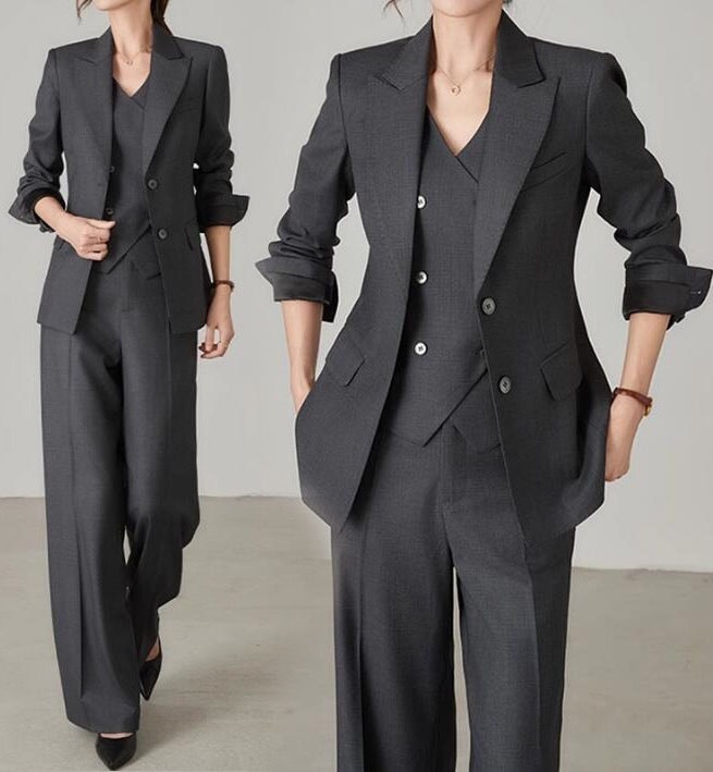 セットアップ スーツセット カジュアル 高級 上品 オフィススーツ リクルート 9,676円