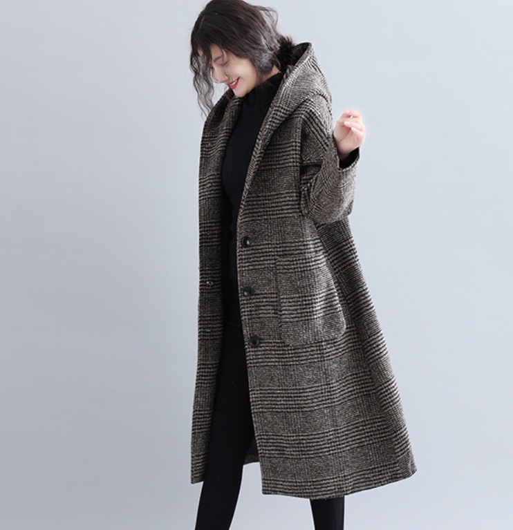 アウター デート ロング丈 長袖 フード付き 可愛い きれいめ 上品 おしゃれ かっこいい 可愛い ラブリー キュート ガーリー クール モード系 セクシー エレガント 存在感 フォーマル