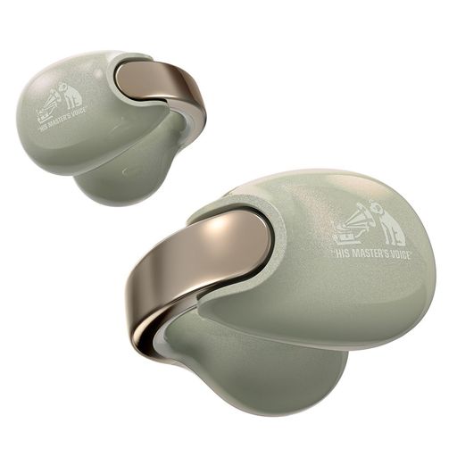JVCケンウッド Victor HA-NP1T-GN ワイヤレスイヤホン Bluetooth Ver.5.3 オープンイヤー イヤーカフ アプリ対応 マルチポイント 合計24時間再生 マイク付き 小型