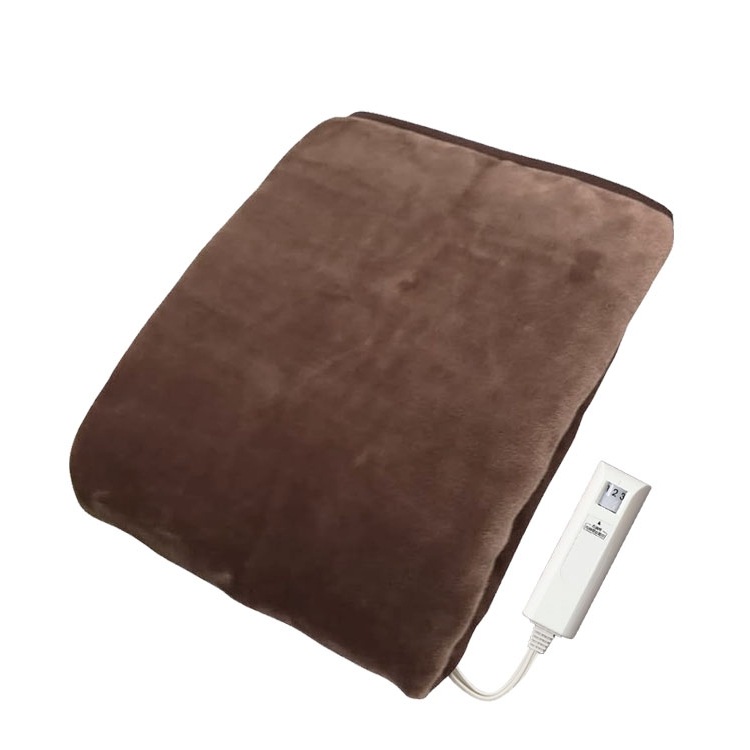 MORITA モリタ 電気毛布 掛敷毛布 フランネル毛布 TMB-K19FM-BR ブラウン