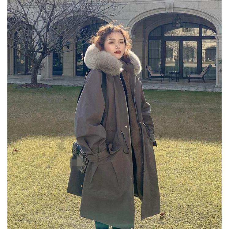 レディースロングコートガウンモッズコート綿入れロングアウターコート綿入れコート中綿中綿コートフード付き裏起毛羽織り着痩せ撥水防寒防