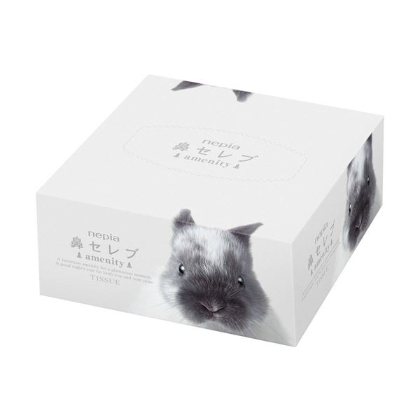 （まとめ）王子ネピア ネピア 鼻セレブ amenity 62組/個 1セット（5個） [x3セット]
