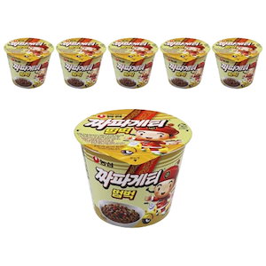 チャパゲティ モコモコ ミニカップラーメン 70g 6個