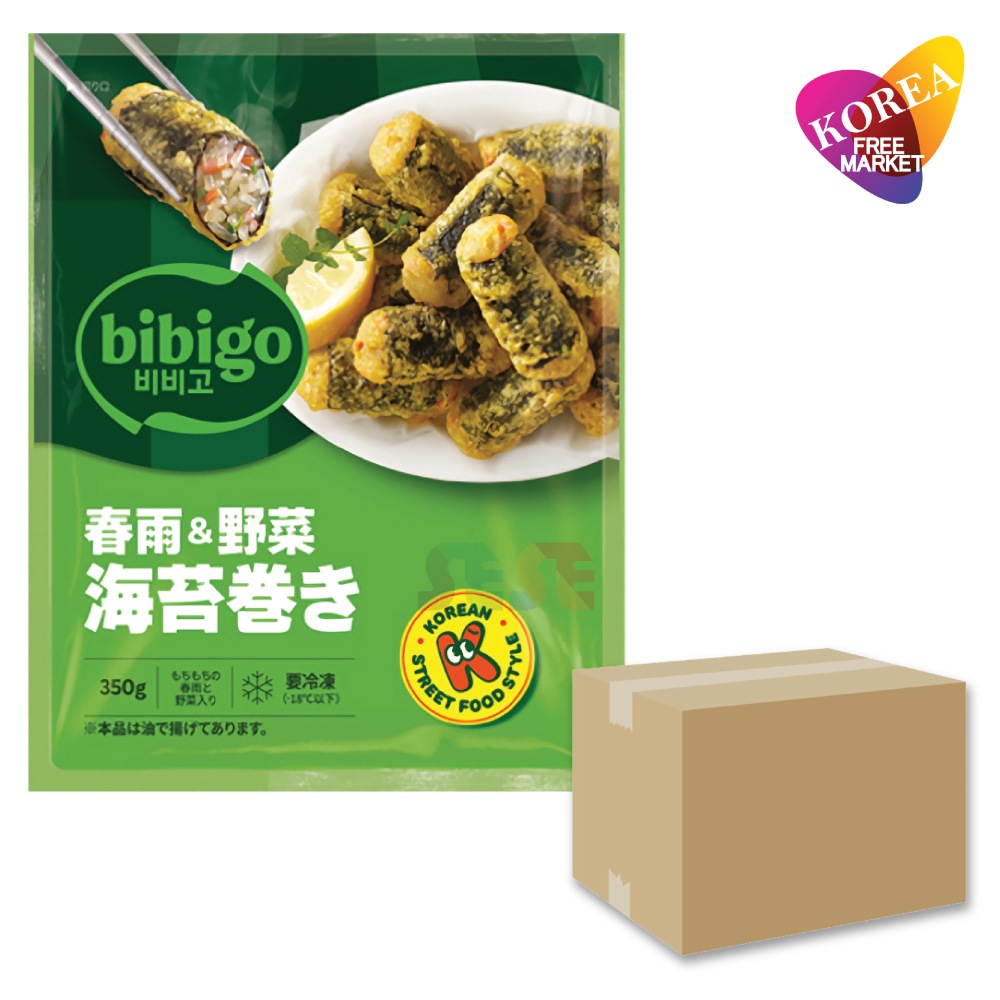 春雨＆野菜 海苔巻き 350g 12袋セット / キムマリ 韓国 冷凍 海苔巻揚げ ギムマリ