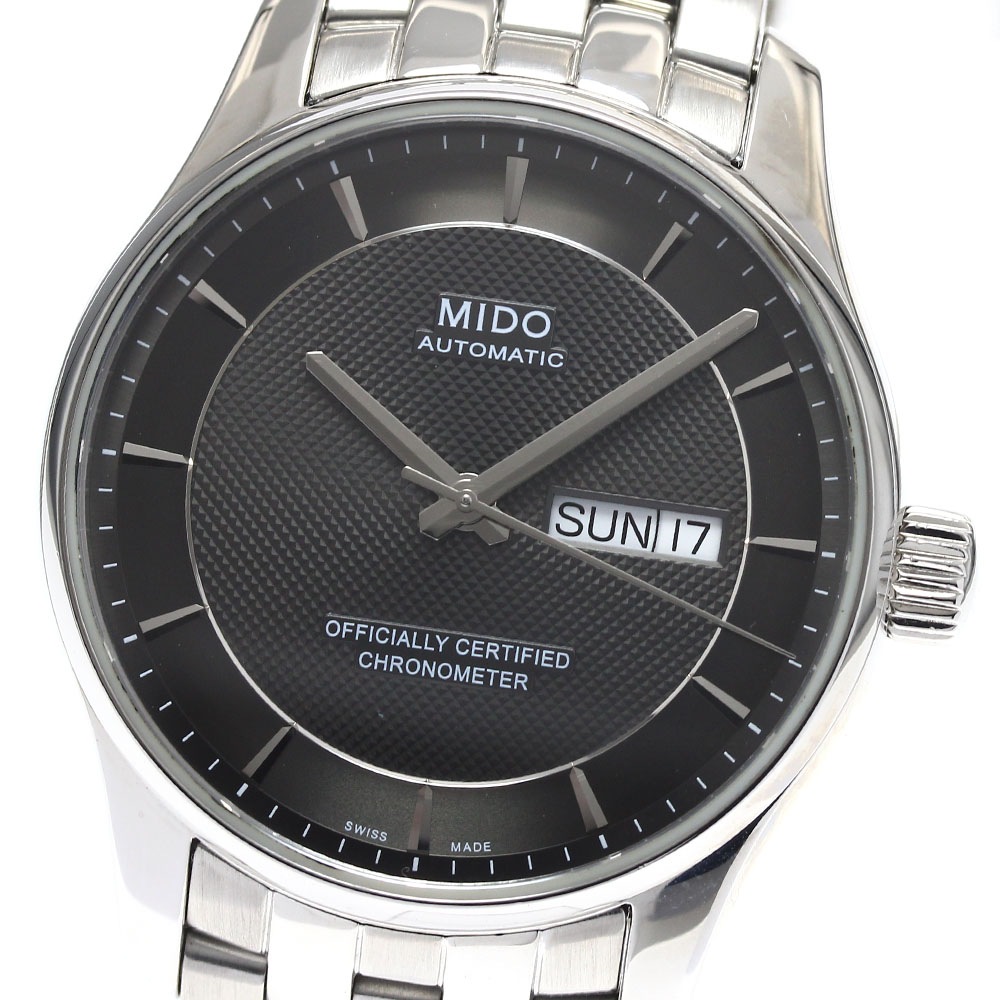 ミドー MIDO M001431A ベルーナ デイデイト 自動巻き メンズ 美品 _899226【中古】