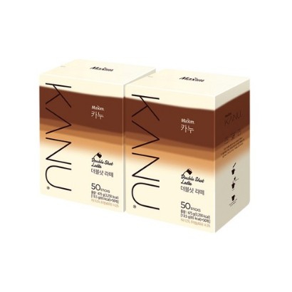 カヌーダブルショットラテ100個入り