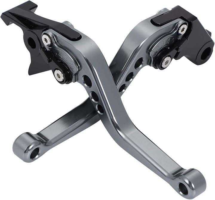 ブレーキ クラッチ レバー セット NSR250 CBR250RR MC22 レブル250 MC49(ガンメタ)