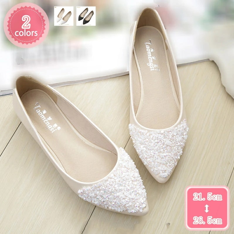 1000円OFFクーポン レディース パンプス ぺたんこ ポインテッドトゥ ローヒール 痛くない フラットシューズ 柔らかい 歩きやすい カジュアル 入園式 旅行 オフィス 卒業式 パーティー ママ