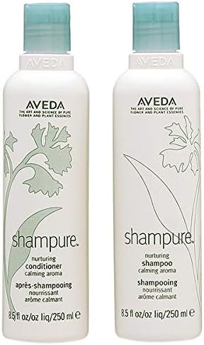 アヴェダ AVEDA シャンピュア ナーチュアリング シャンプー ＆ コンディショナー 各250mL [並行輸入品]
