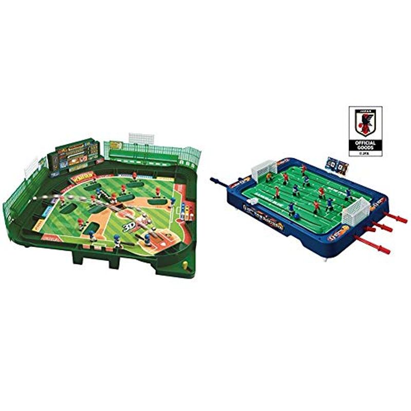 人気定番 野球盤 サッカー日本代表Ver.セット買い ロックオンストライカー サッカー盤2018 & 3Dエーススタンダード カードゲーム