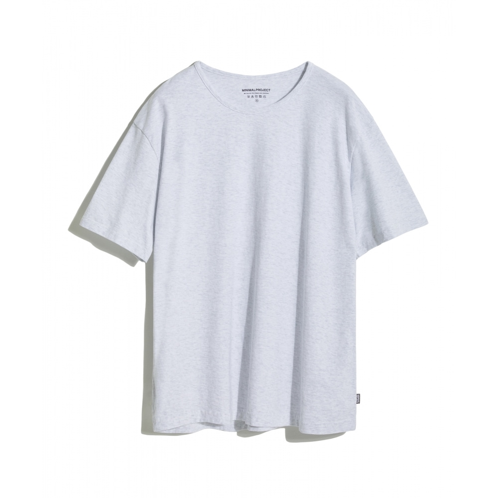 MINIMALPROJECT ベーシックコットンバインディング 半袖Tシャツ MST143 [ASH GRAY] 4,660円