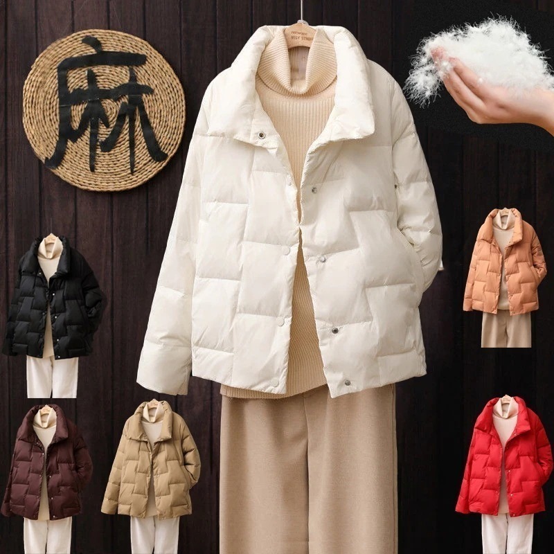 大人気！ 超軽量 ふんわりダウン ダウン100% ウルトラライトダウン ダウンベスト ダウンジャケット 男女兼用 アウター 韓国ファッション 防寒 ダウンジャケット コート