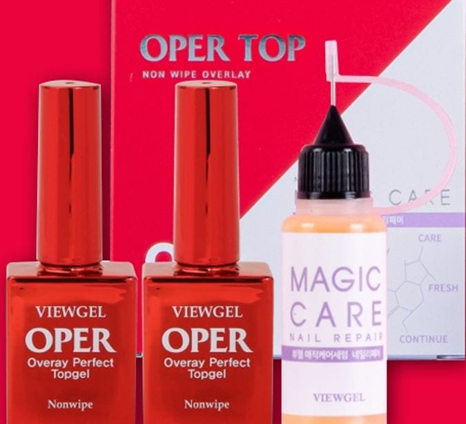 View Gel Oppa Top Gel 2ea + Magic Care 1ea 4,968円