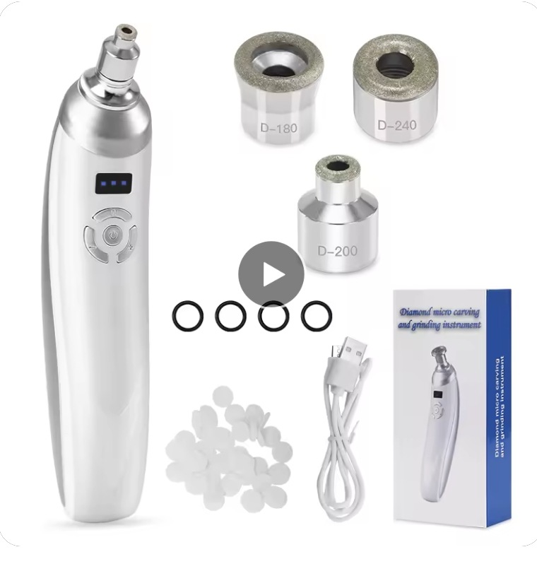 マイクロダーマブレーションマシン,改良されたダイヤモンド,プロのフェイシャルクリーニング装置,にきび除去,家庭用,フェイシャルスキンケア