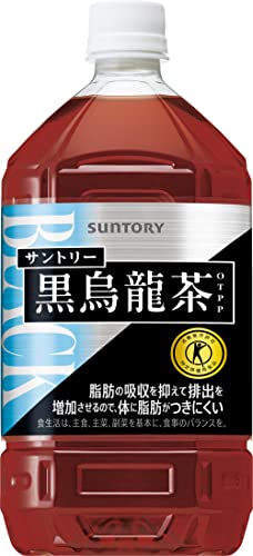 [トクホ] サントリー 黒烏龍茶 1.05L×12本