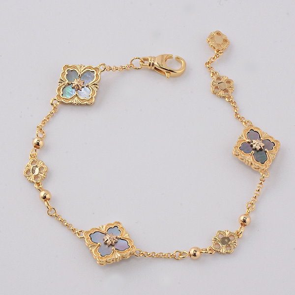 Qoo10] 欧米の新版布契拉提エナメル四葉草レトロ三