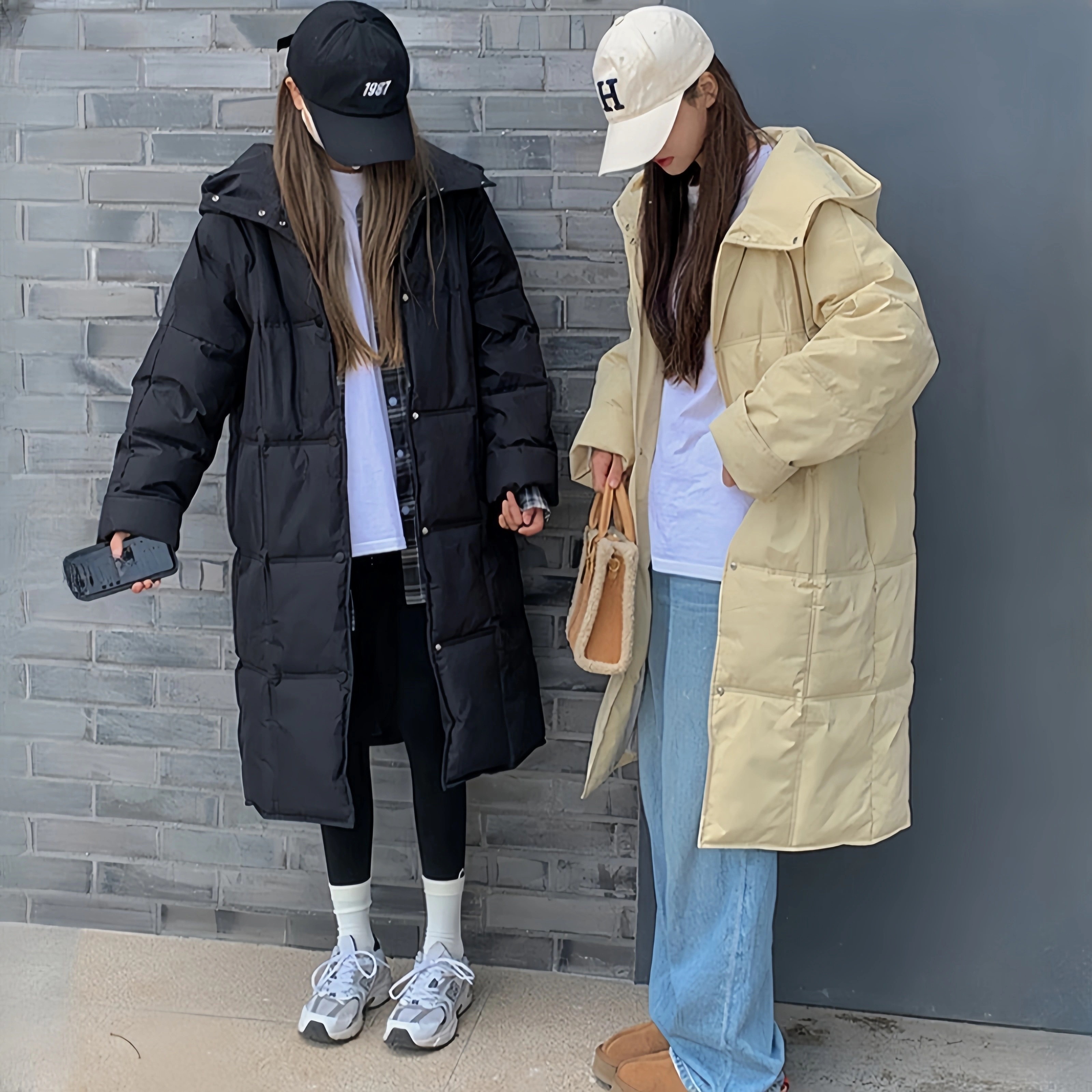 韓国ファッション ダウン ダウンジャケット 大きいサイズ 暖かい 軽量 アウター レディース ダウンコート ロングコート ダウンジャケット 新作 秋冬大人気