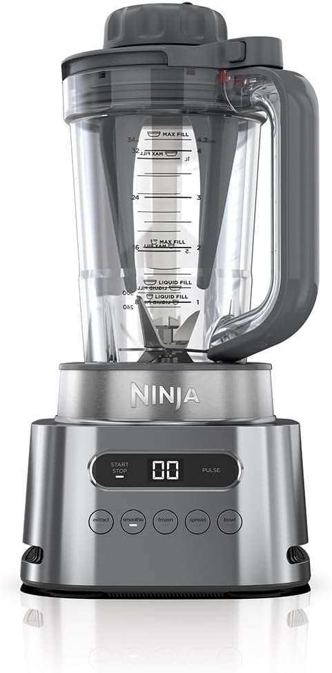 Ninja ニンジャ ミキサー Twisti SS151J 圧倒的パワー 強靭な8枚刃 5つの自動プログラム搭載 氷も砕ける スムージー ジューサー ブレンダー 電動 フードプロセッサー 大容量