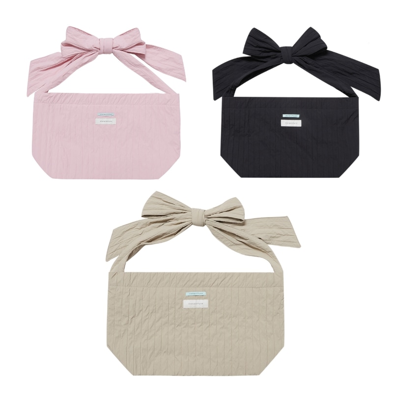 リボンショルダーバッグ　リボンバッグ