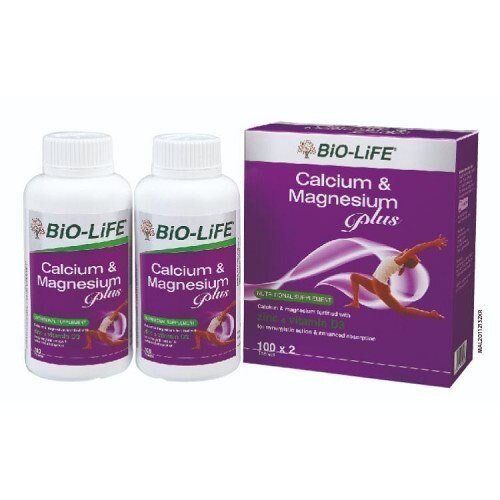 Bio-LiFE Calcium & Magnesium Plus 100s x2