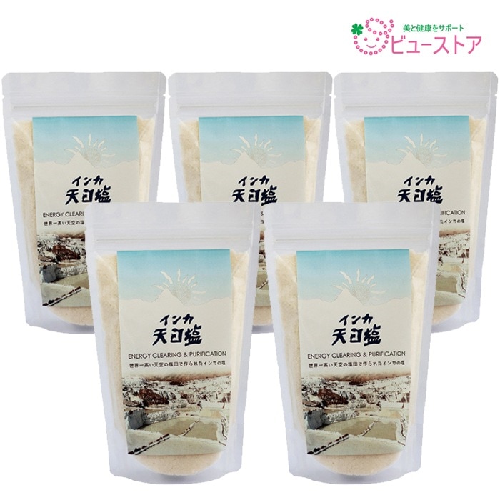 インカ天日塩 500ｇ アルコイリス 5個セット
