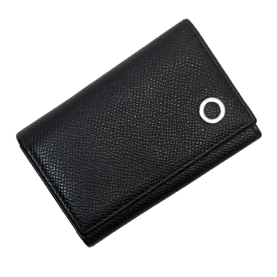 ブルガリ BVLGARI キーケース レザー ブラック メンズ t19626a