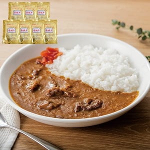 群馬 「赤城牛のとりやま」 赤城牛カレー ゴールドタイプ レトルトカレー（中辛）200g7 【産直メーカー直送品】