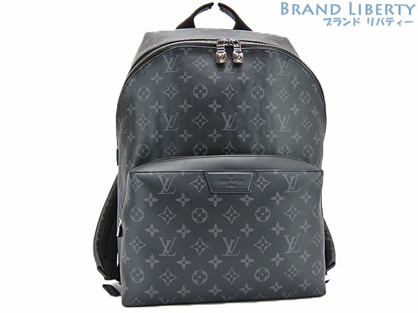 美品ルイヴィトンモノグラムエクリプスアポロバックパックリュックサックブラックM43186