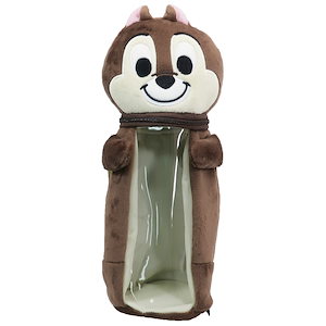 Qoo10] ディズニー チップ＆デール 筆箱 HUG ぬいぐるみ