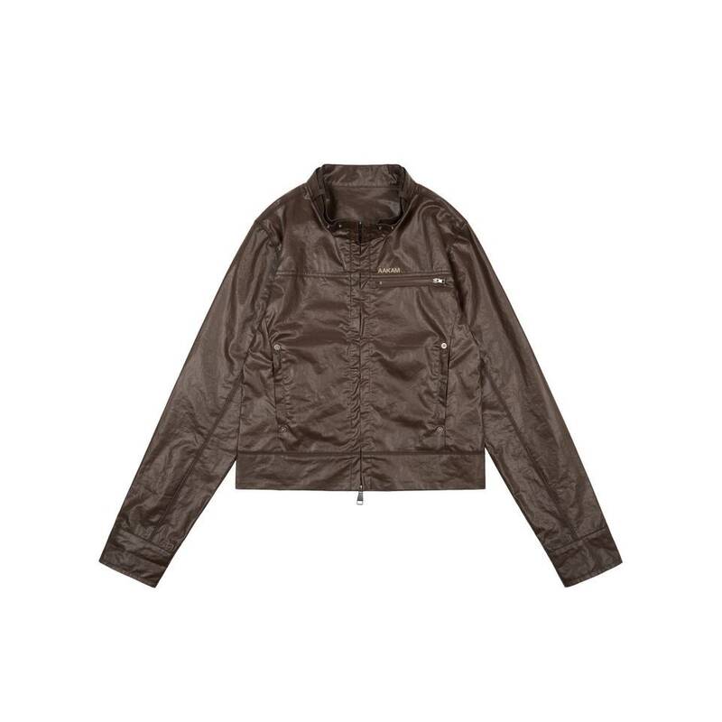 アカム AAKAM テクニカル・コーテッド ジャケット ブラウン 499614