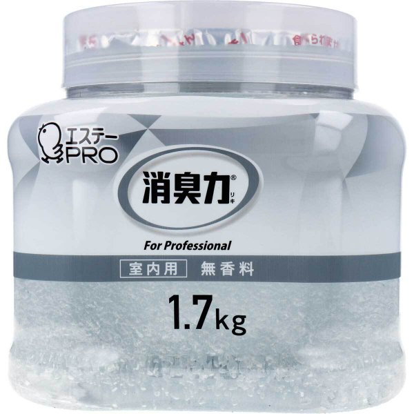 消臭剤 業務用 クラッシュゲル 室内用 無香料 本体 1.7kg X4個