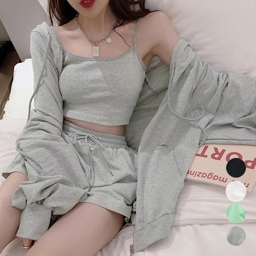 【超お得1つ買うと10個もらえる】[今日は安い-出荷が早い]ルームウェア 3点セット レディース 可愛い 部屋着セット 長袖 カジュアル