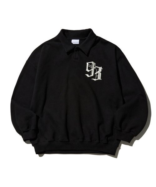 Qoo10] 1993STUDIO 93 LOGO RUGBY SWEATS