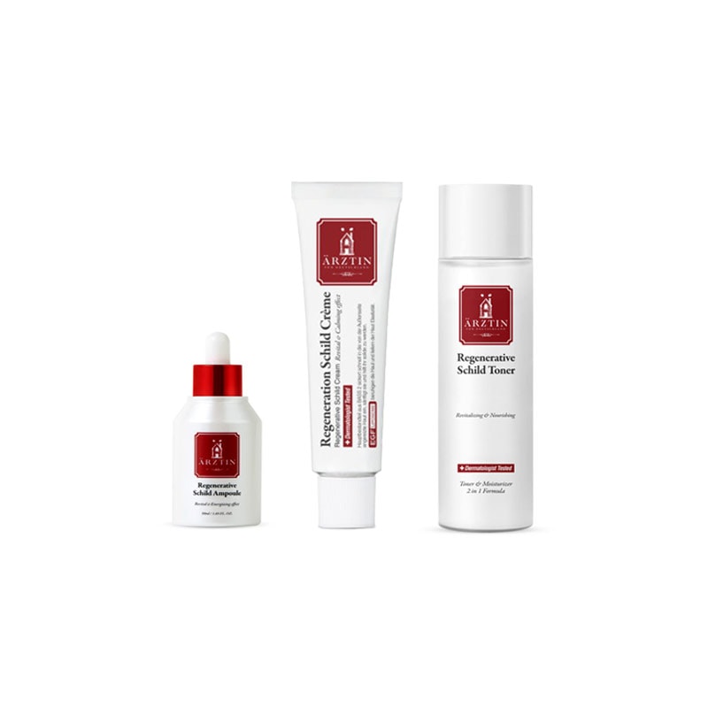 リージェネレーティブシルト3ステップセット / クリーム+トナー+アンプル /