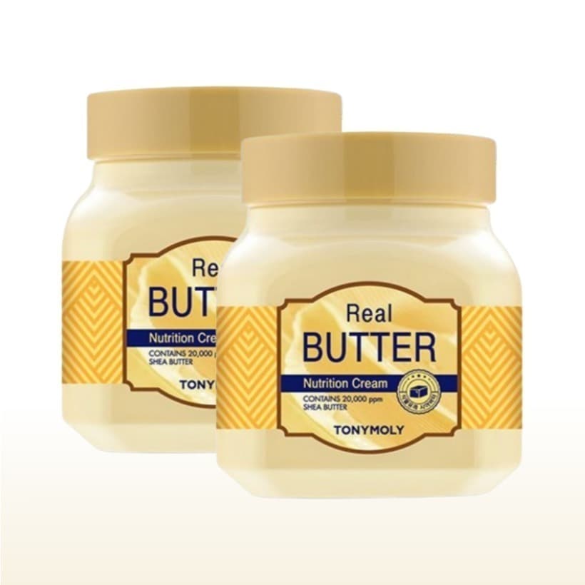 [1+1 バター 保湿クリーム 韓国人気] リアル バター栄養クリーム320ml x2個 / 韓国コスメ 正規品 オールインワンクリーム バタークリーム おすすめ フェイスクリーム