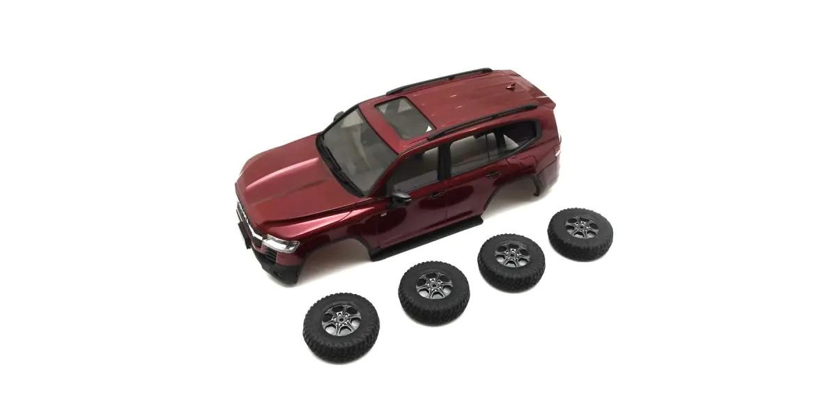 京商 ミニッツ4X4 ボディセット MX-01 トヨタ ランドクルーザー 300 GR レッド【MXBT13MR】 ラジコン MXBT13MR トヨタ ランクル 300 GR レッド ボディセット