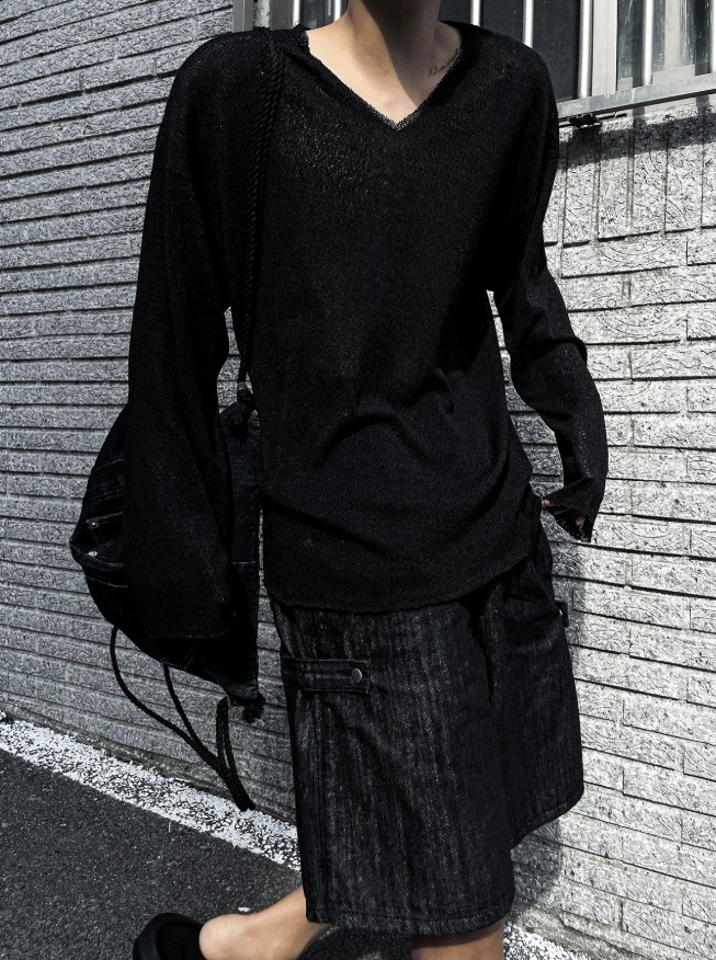 [COSYHARU公式]non-fade bermuda snap denim pants 6,064円