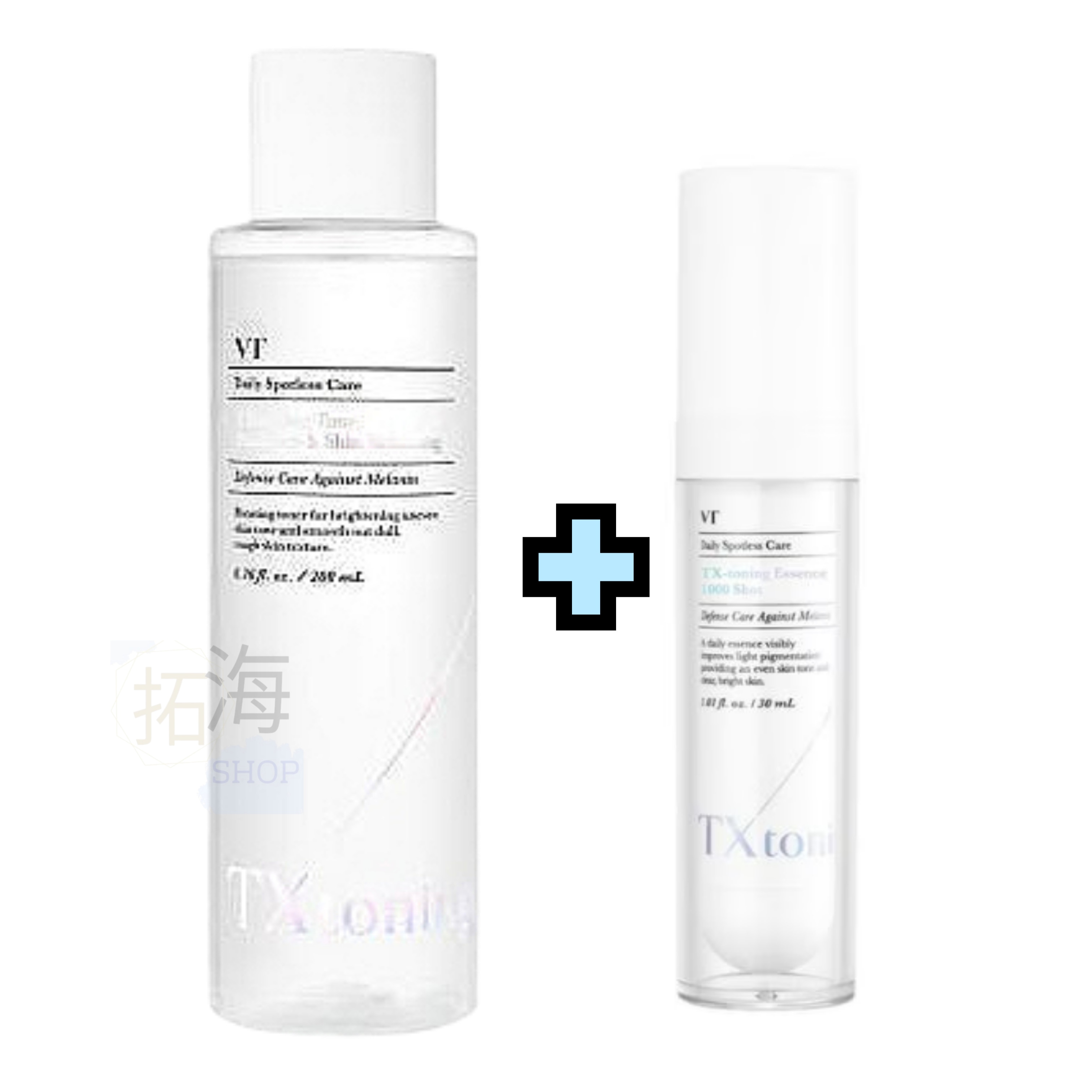 [TXトーニングセット] TXエッセンス1000ショット+トーニングトナー/トラネキサム酸のニキビ跡ケア