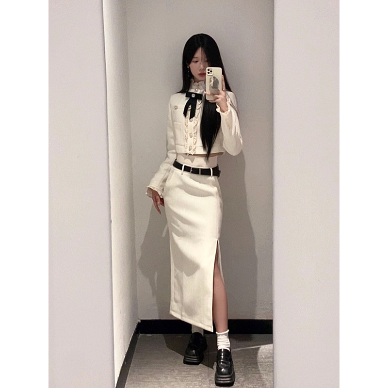 S/XL秋服のコーディネート一式ファッション高級韓服秋の新作ウィメンズスーツ2点セット