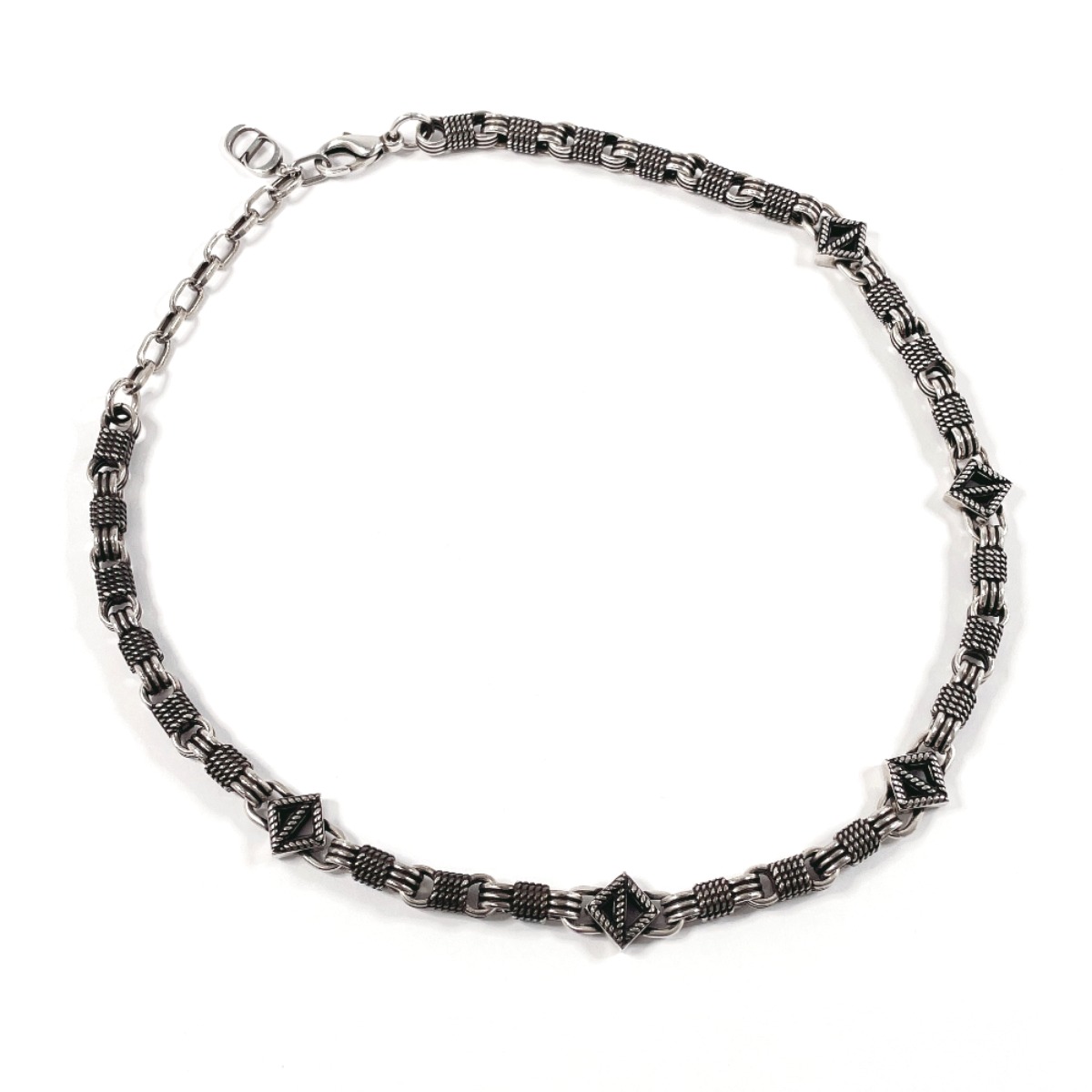 CD ダイヤモンド ネックレス シルバー シルバー ユニセックス