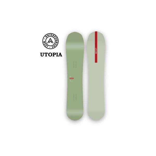 West Snowboarding ウエスト UTOPIA バックカントリー サーフライド フリーライド ハイブリッド