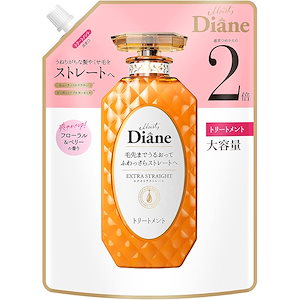 【迅速発送】Diane ダイアン 【大容量】トリートメント [ストレート] フローラル&ベリーの香り パーフェクトビューティ エクストラストレート 詰め替え 660ml