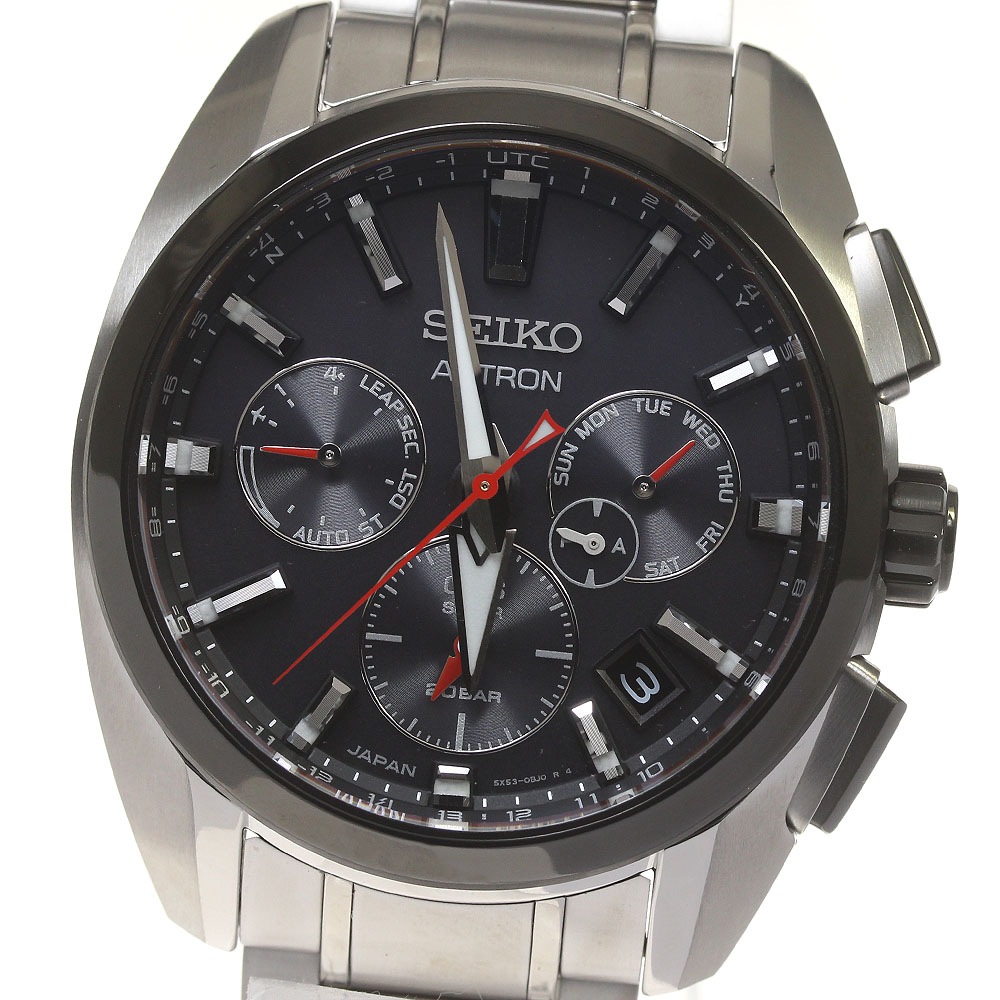 セイコー SEIKO SBXC103/5X53-0AV0 アストロン ソーラー電波 メンズ 極美品 箱・保証書付き_826365【中古】