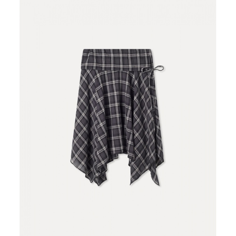 MIXXO チェックアンフットバンディングスカート RE WHG42NS_MIWWHG56QB