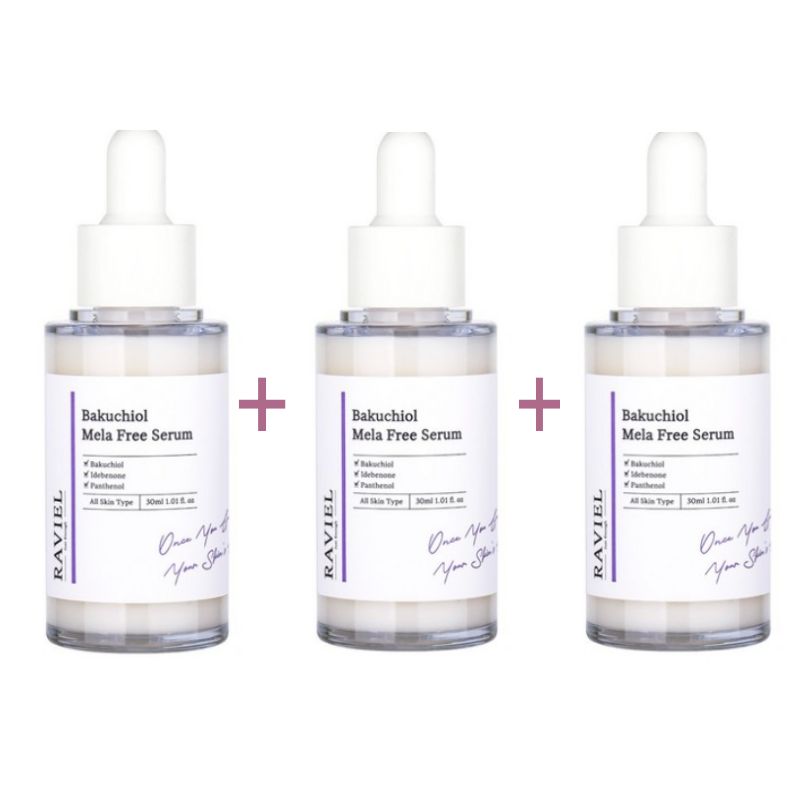 バクチオール メラフリー セラム 30ml 3本