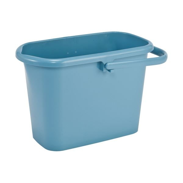 （まとめ）新輝合成 ニューセレクトモップバケツC-17 本体のみ（フタ別売） ブルー DS-988-048-3 1個 3セット