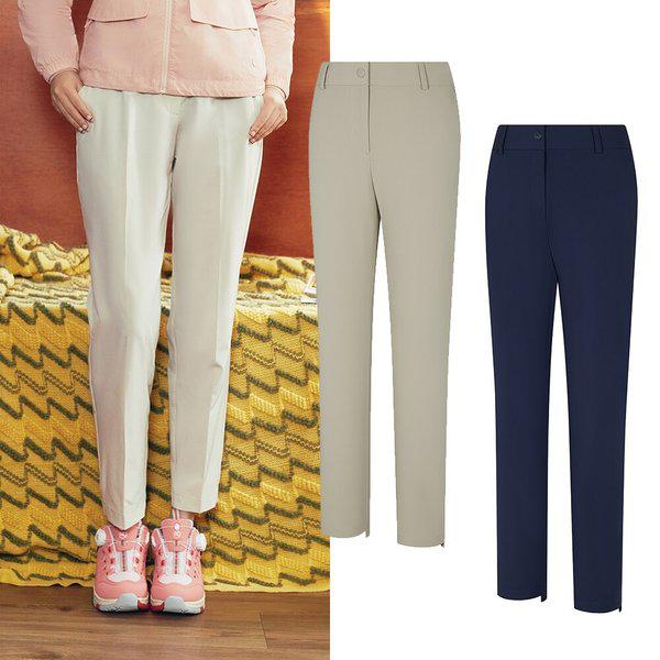 女性 春 ストレッチ 裾 アンバランス ベーシック 登山パンツ KSC915VP5W