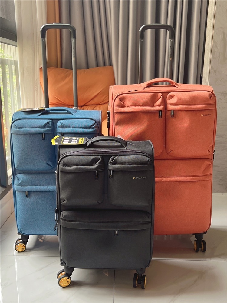 オックスフォード布スーツケース超清帆布スーツケース20インチ登録ケース大容量託送旅行バッグ