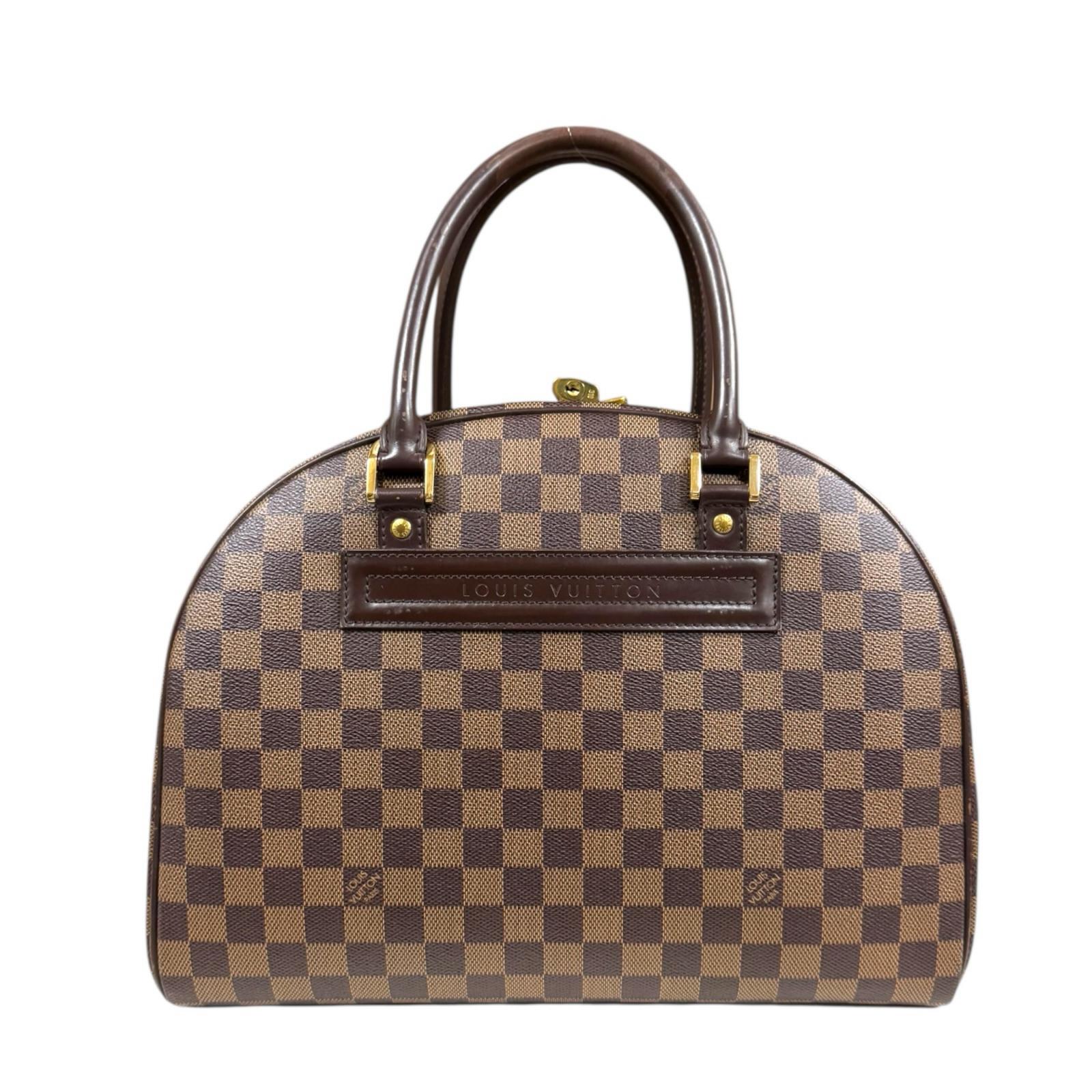 ルイヴィトン ノリータ ダミエ ハンドバッグ ダミエキャンバス N41455 ブラウン LOUIS VUITTON 中古